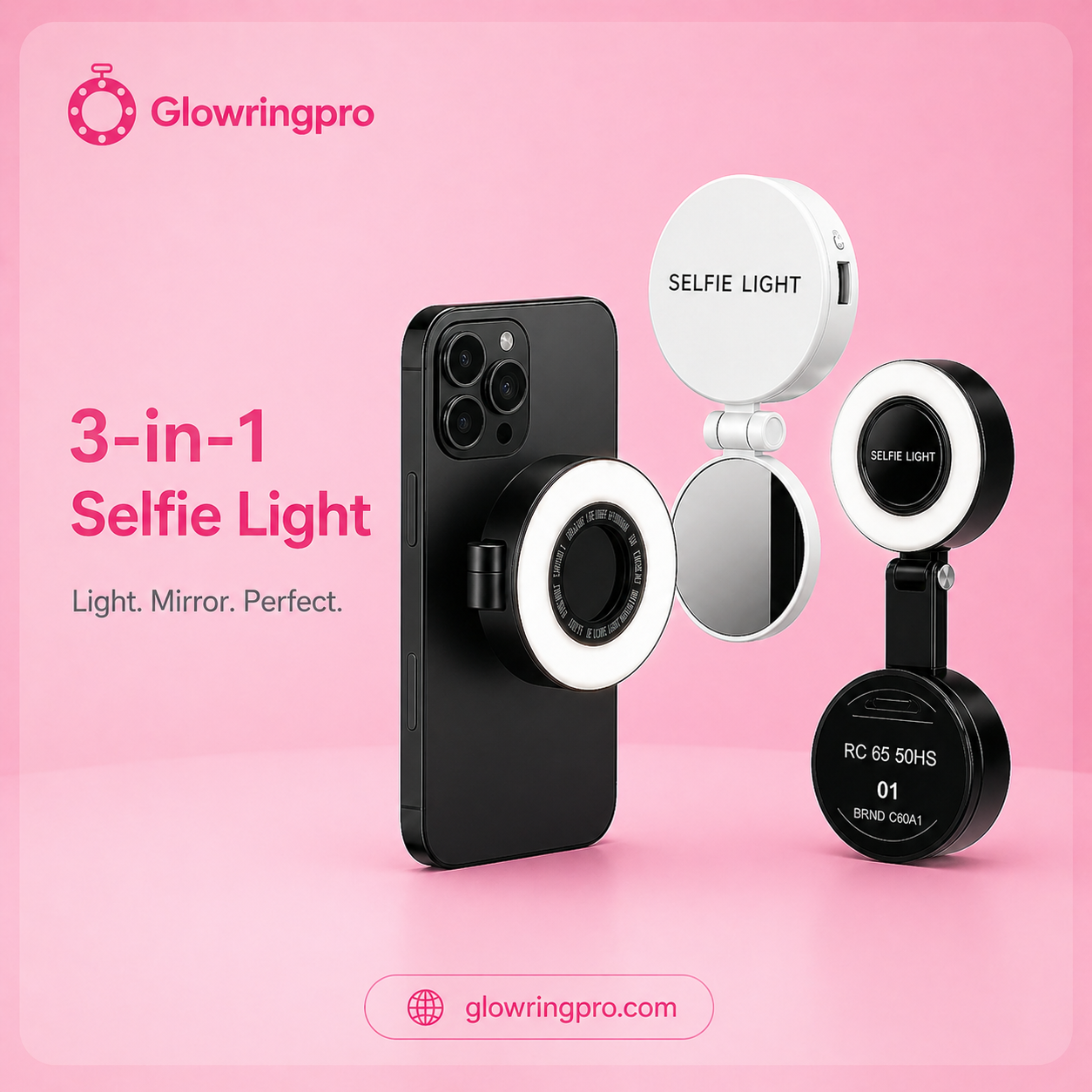3-in-1 Selfie Light