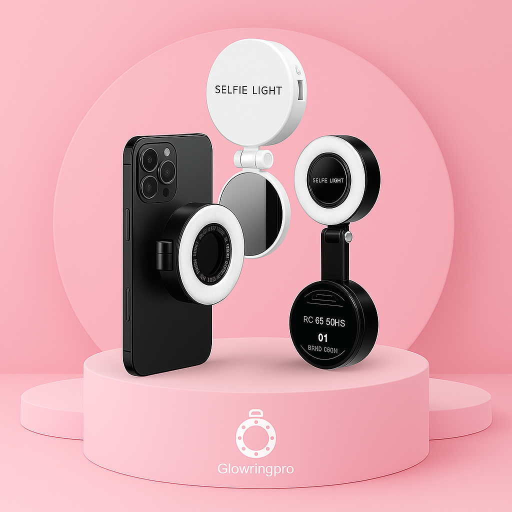 Magnetic 3-in-1 LED Selfie Light